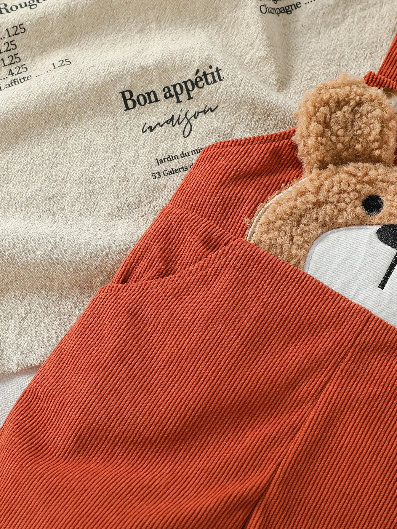 Baby Bear Overalls – Unisex Autumn Jumpsuit