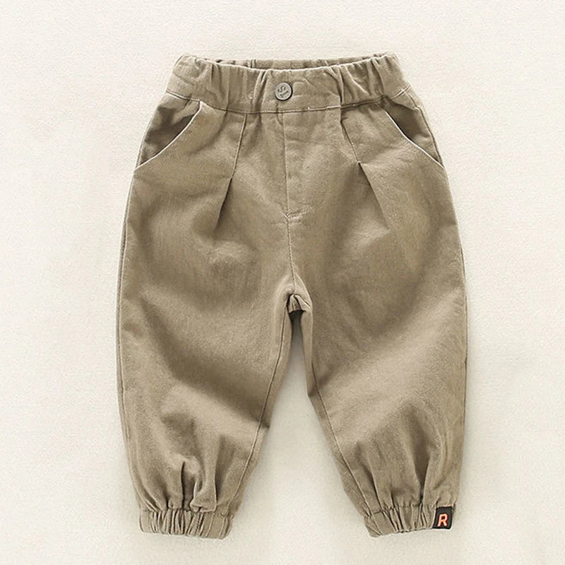 Boys & Girls Casual Cargo Sweatpants (1–8 Years)