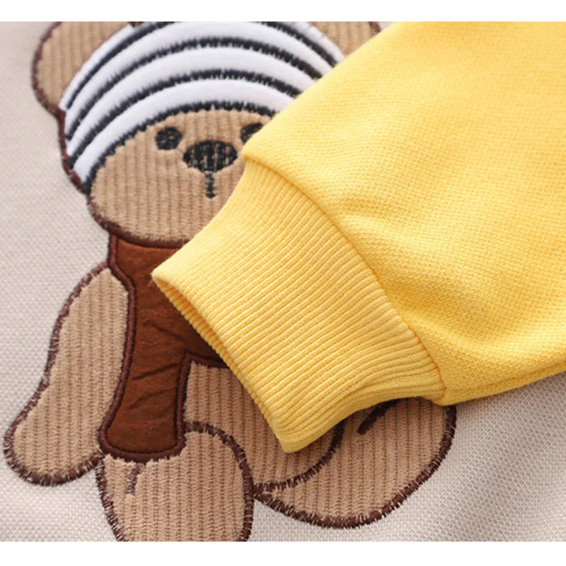 New Spring & Autumn Baby/Toddler Tracksuit – 2-Piece Set