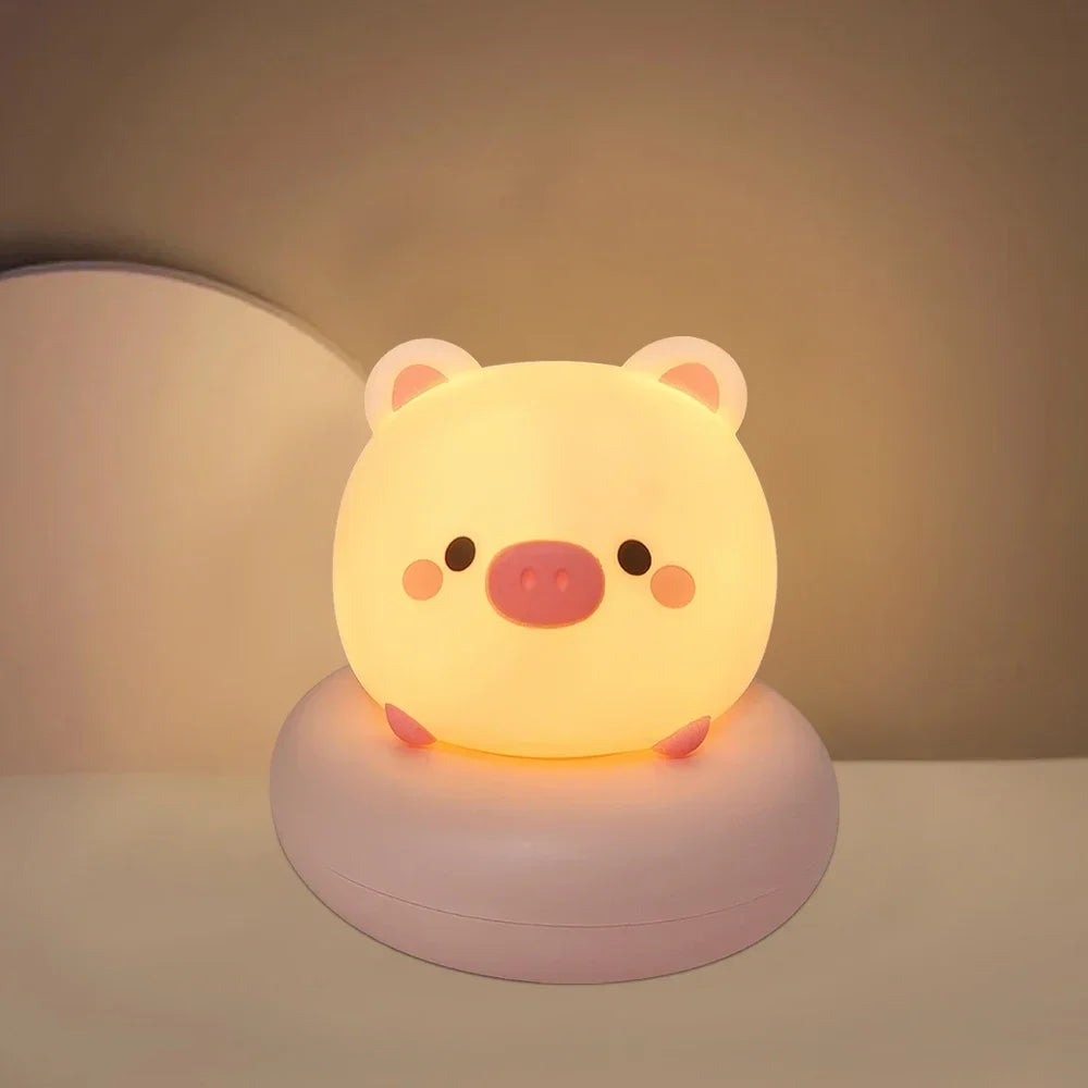 Soft Glow Nursery Night Light – Rechargeable & Safe for Babies