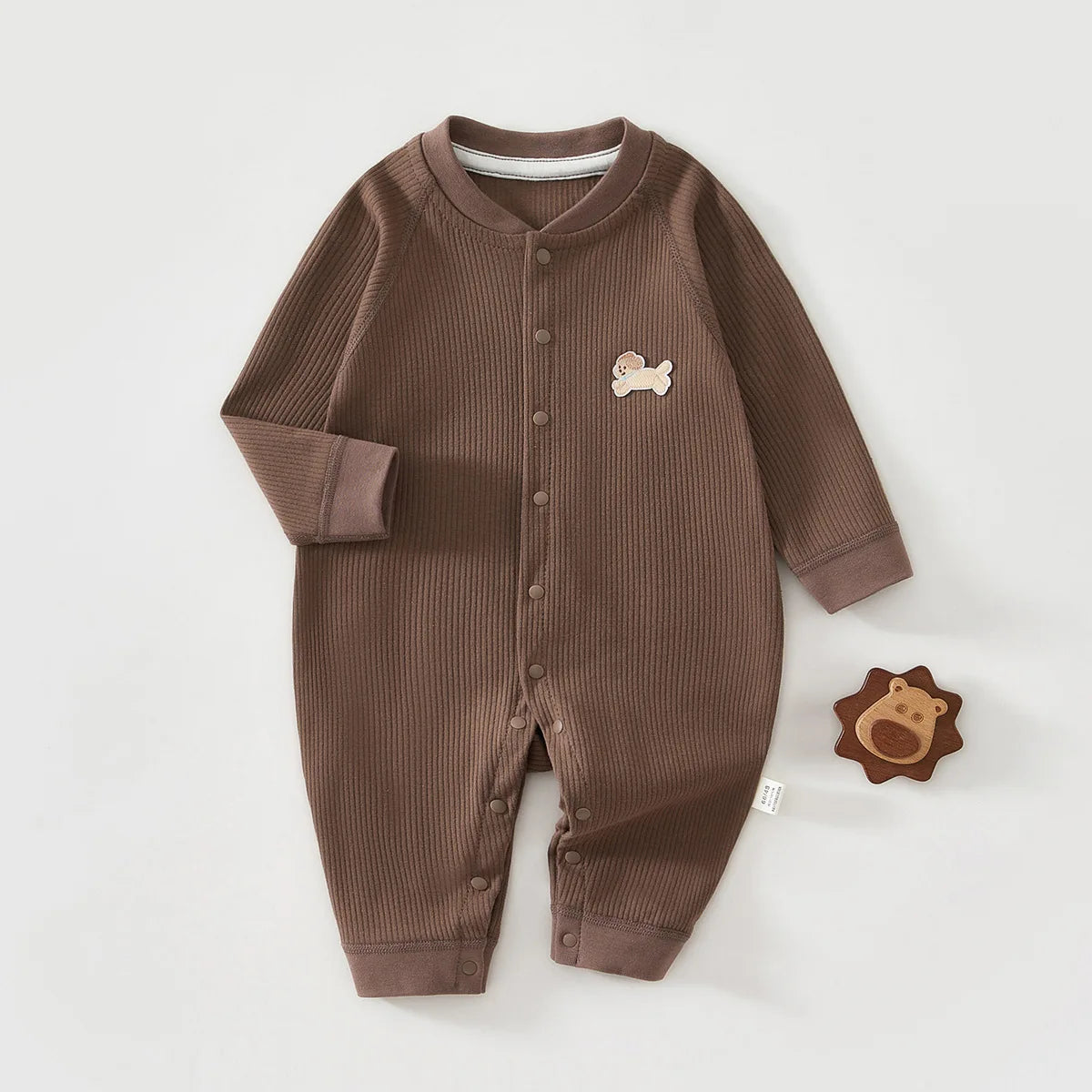 Pure Cotton Baby Jumpsuit (0–18M)