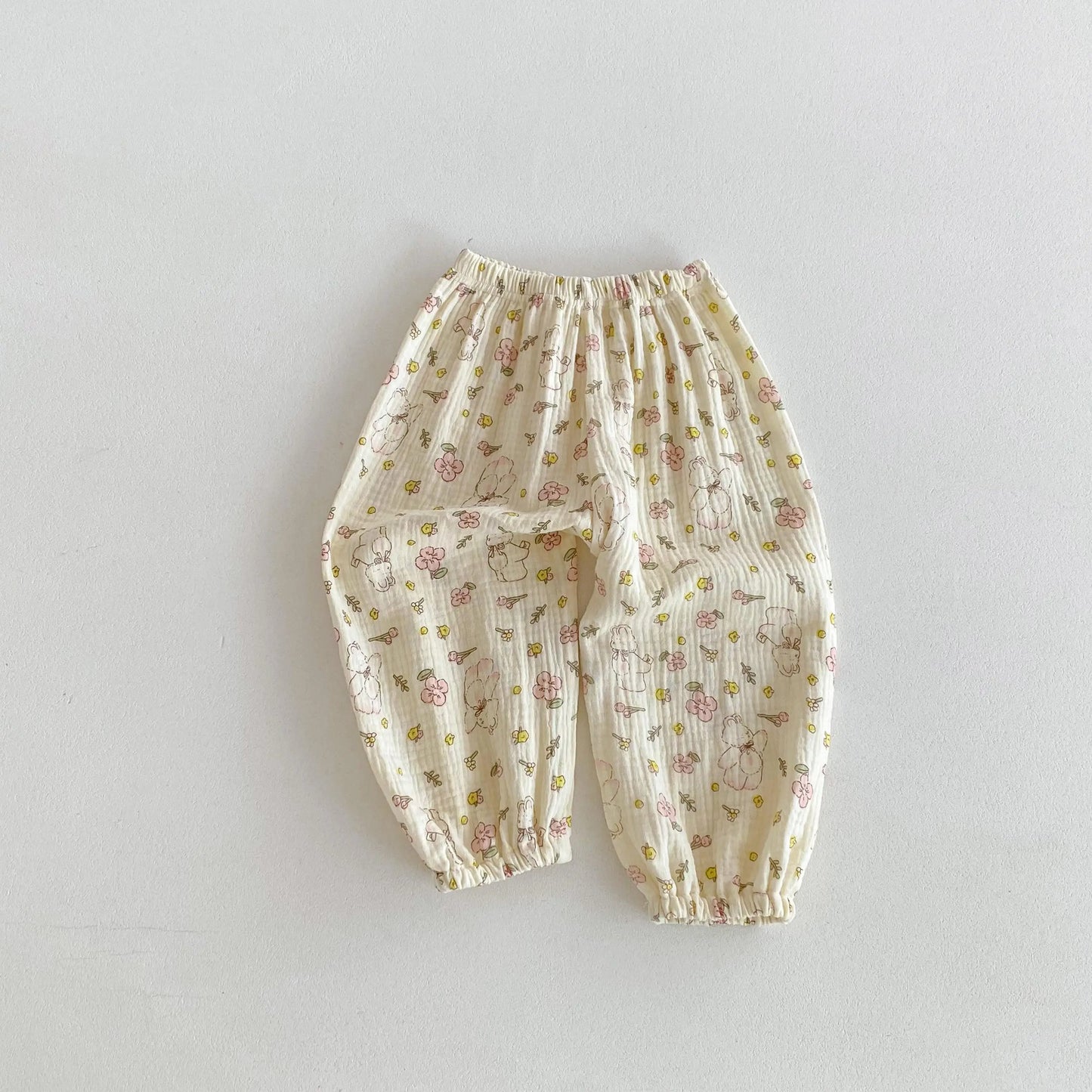 Baby & Toddler Cartoon Anti-Mosquito Pants – Summer Harem Trousers