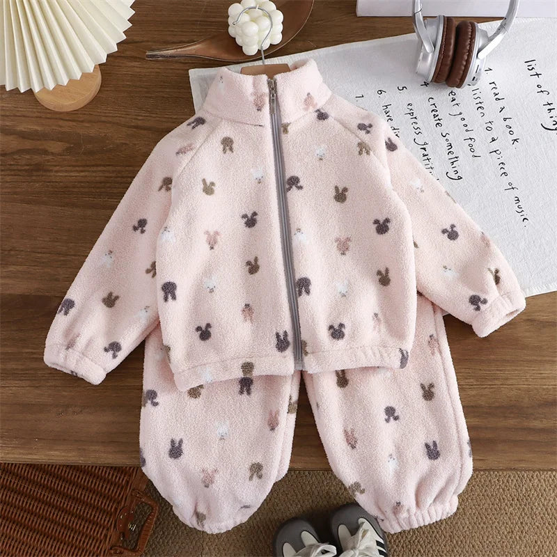 Fleece Suit – 2-Piece Warm Winter Outfit