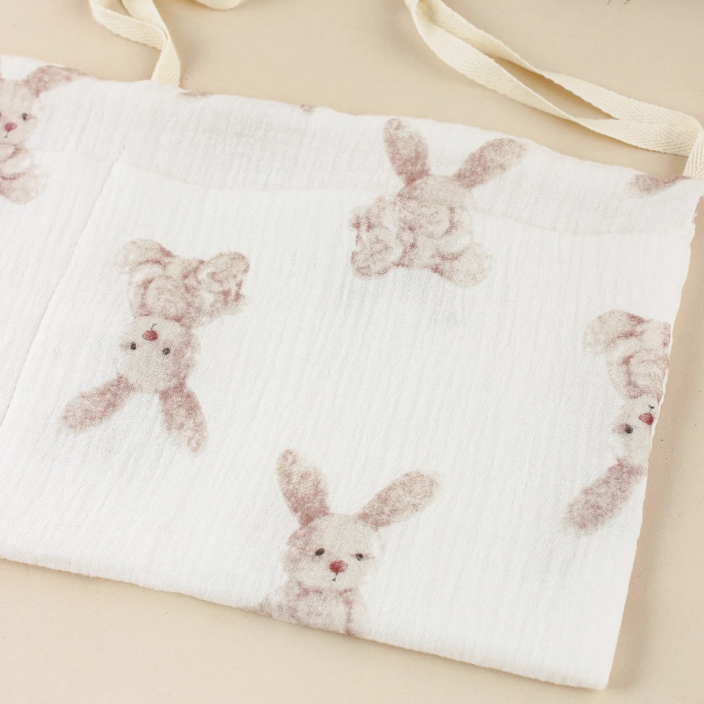 Baby Crib & Stroller Hanging Storage Bag – Dual Pocket Organizer