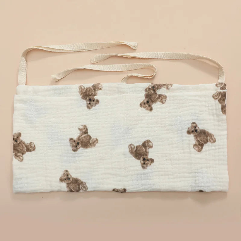 Baby Crib & Stroller Hanging Storage Bag – Dual Pocket Organizer