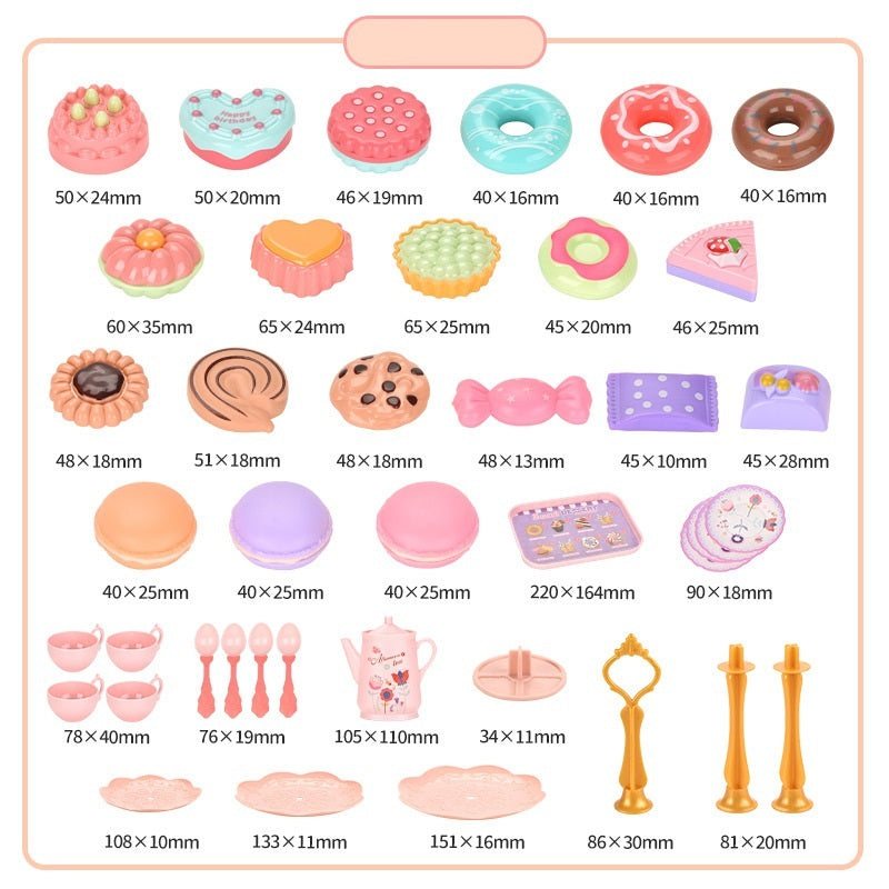 Afternoon Tea Set – Portable Pretend Play Toy