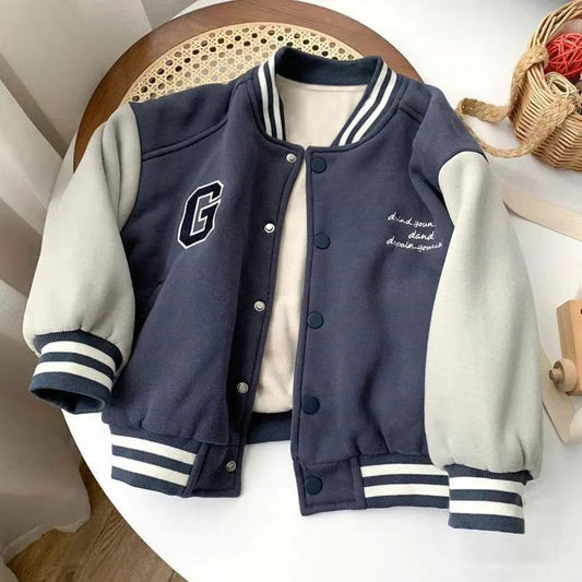 Children’s Sports Fleece Jacket Coat – Cozy, Active, and Everyday-Ready